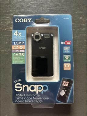 Coby Snapp CAM3000 1.3MP 32MB Memory Camcorder New Sealed B7